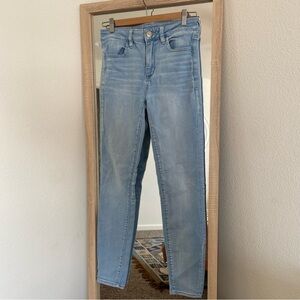 American Eagle High Rise Jegging super stretch